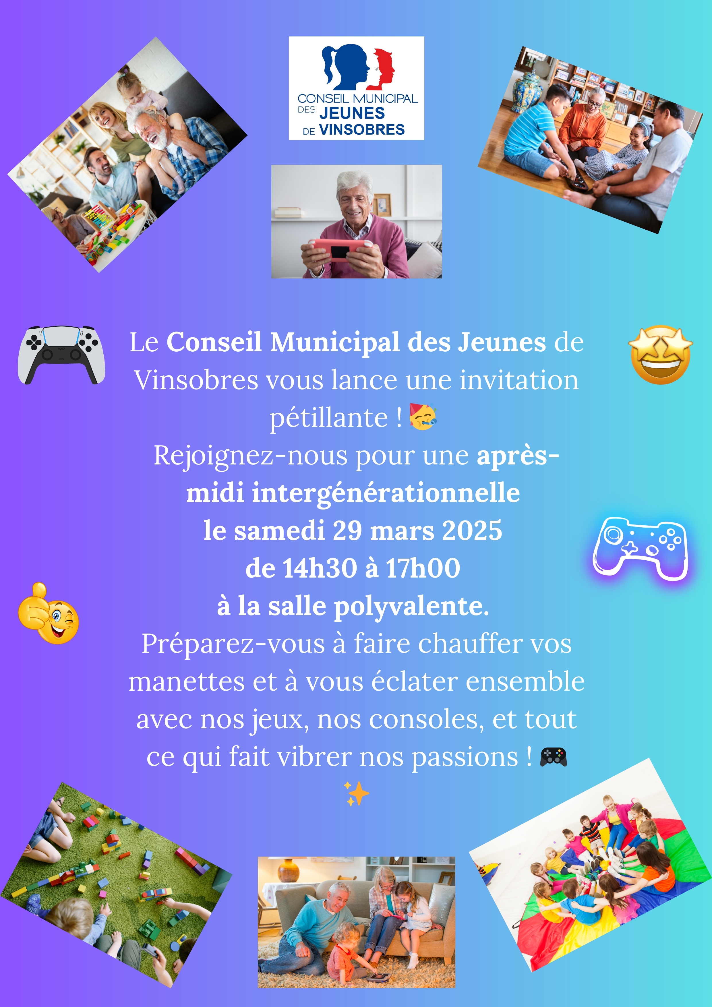 CMJ après-midi intergénérationnelle