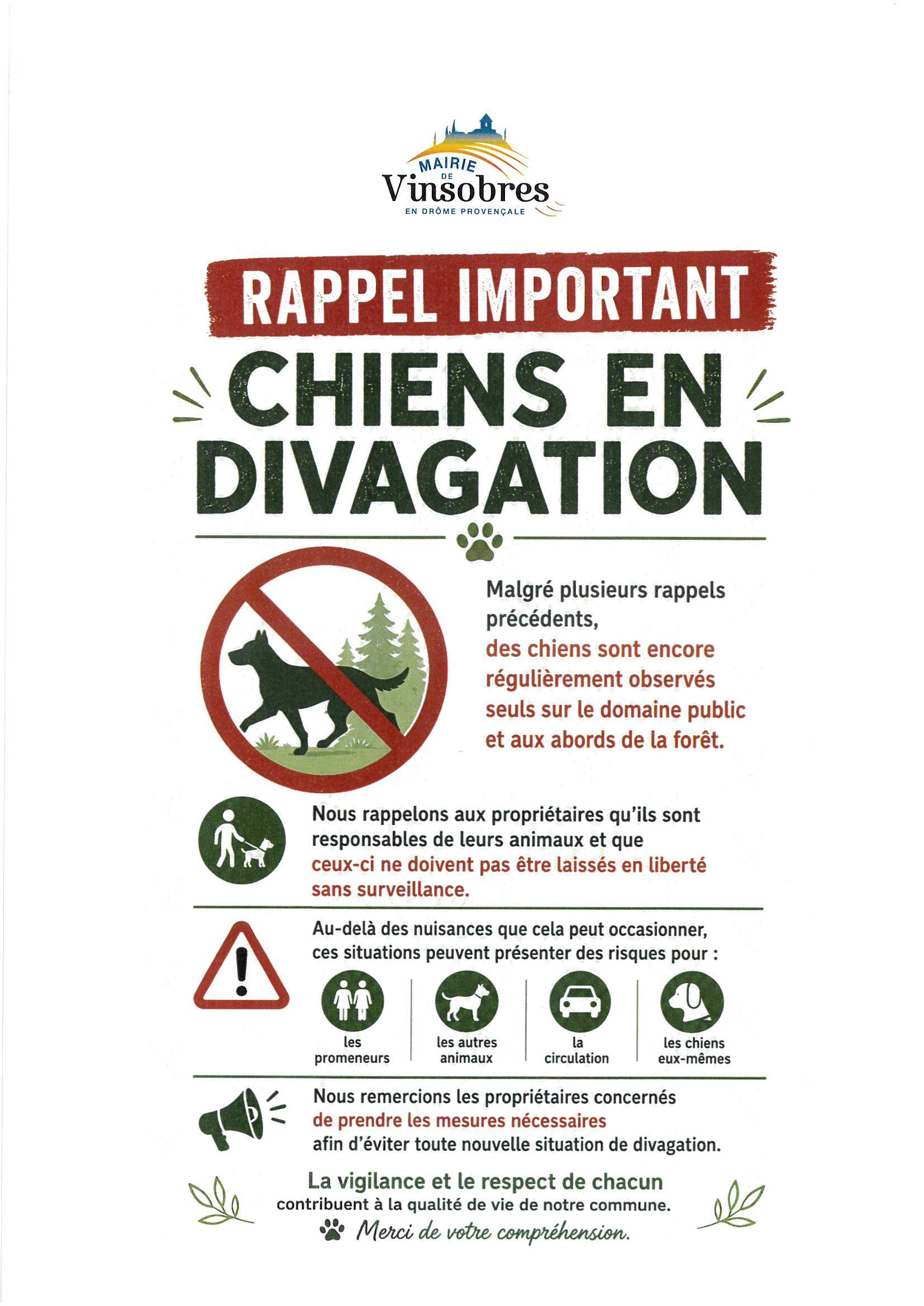 Chien en divagation