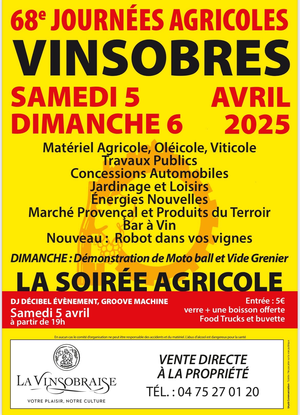 affiche foire 2025