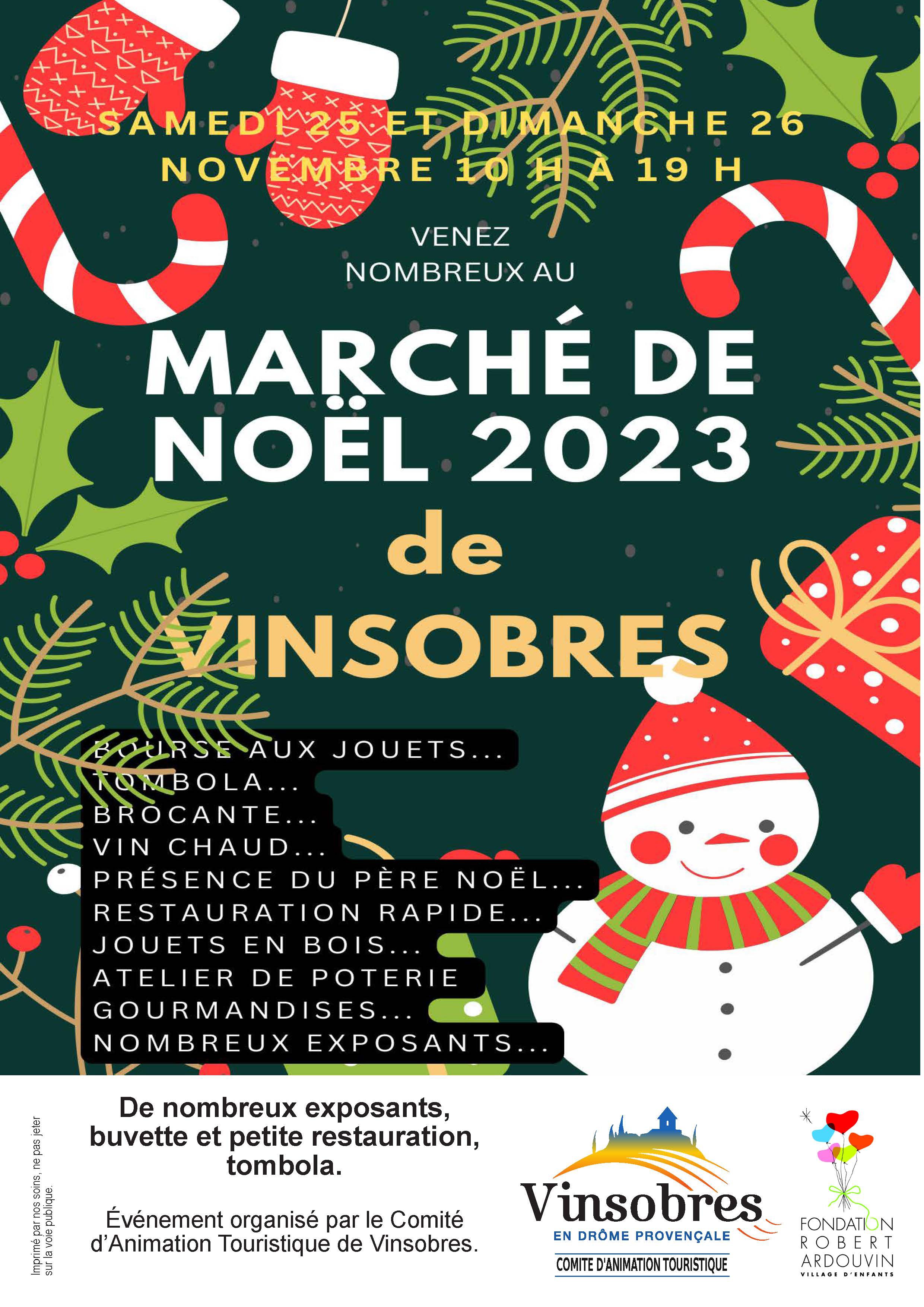Marché Noël CATV 2023