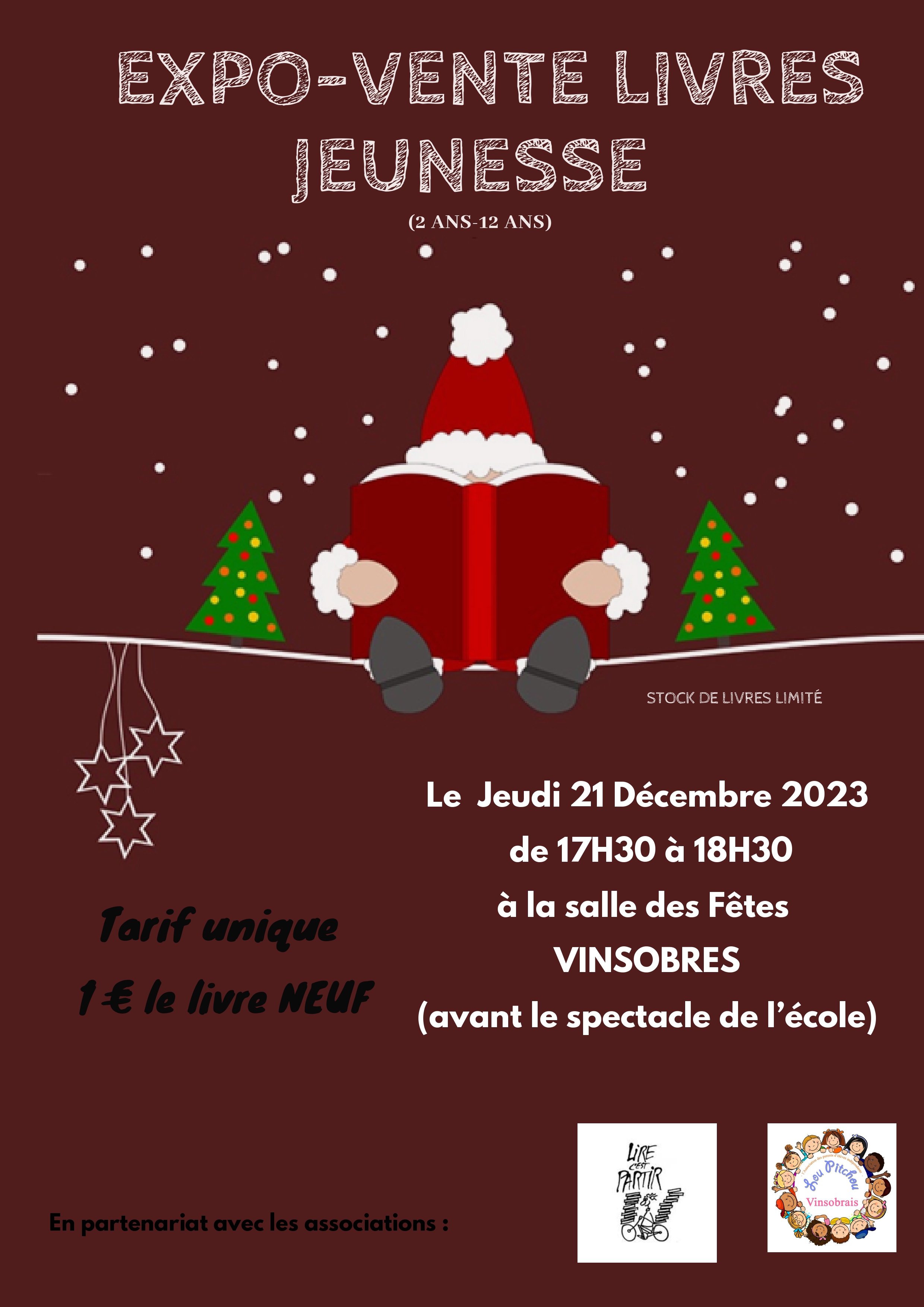 Expo-vente livres jeunesse 12.2023