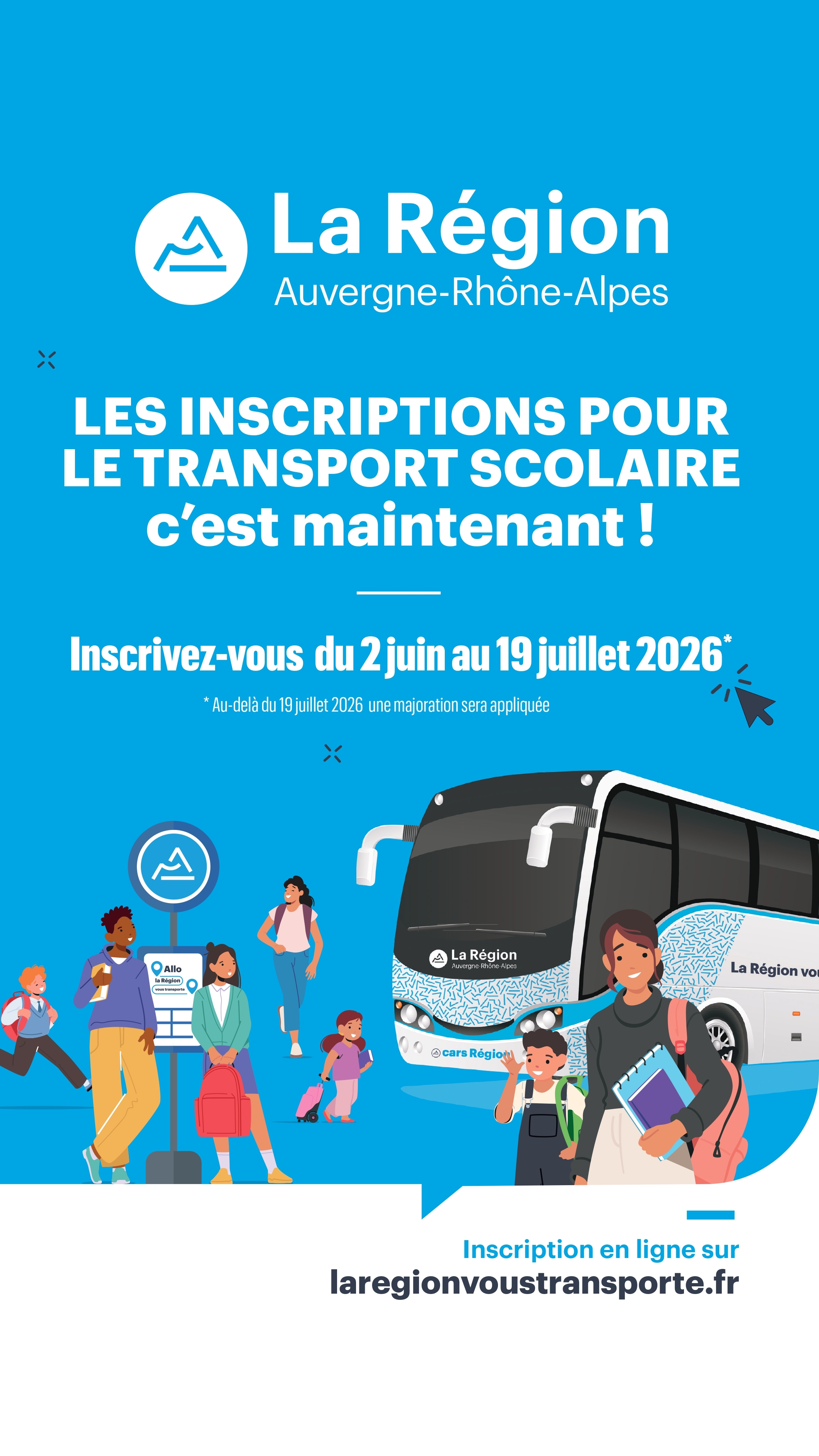 Inscription transport scolaire