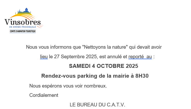 Nettoyons la nature 2025