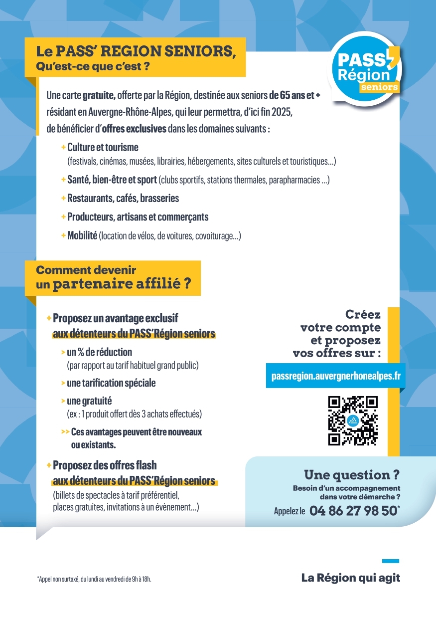 Pass région seniors 2