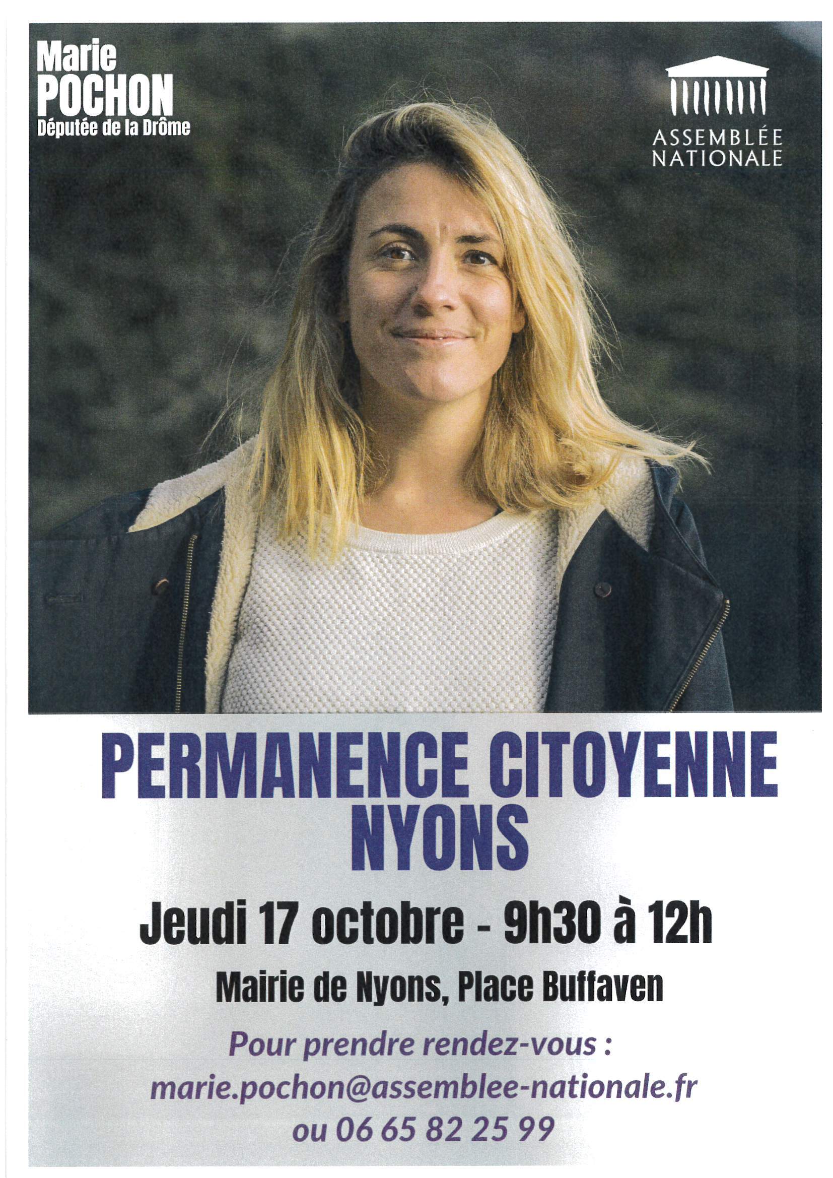 Permanence Marie POCHON octobre 2024