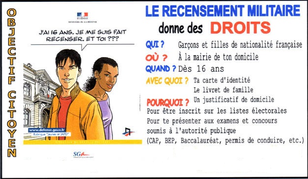 recensement militaire