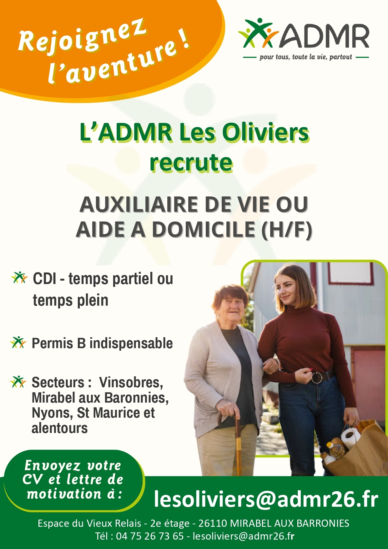 ADMR Recrutement 2026