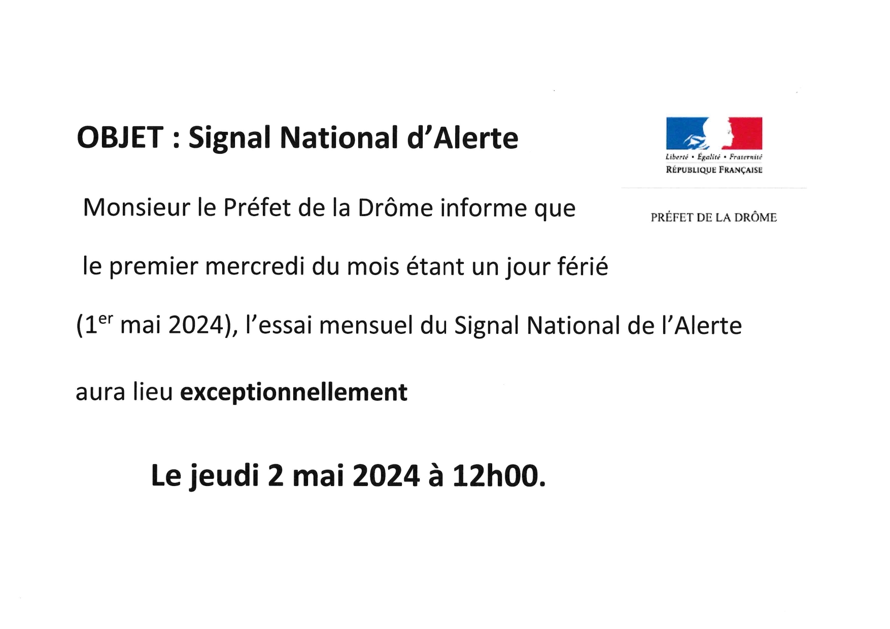 Signal National d'Alerte