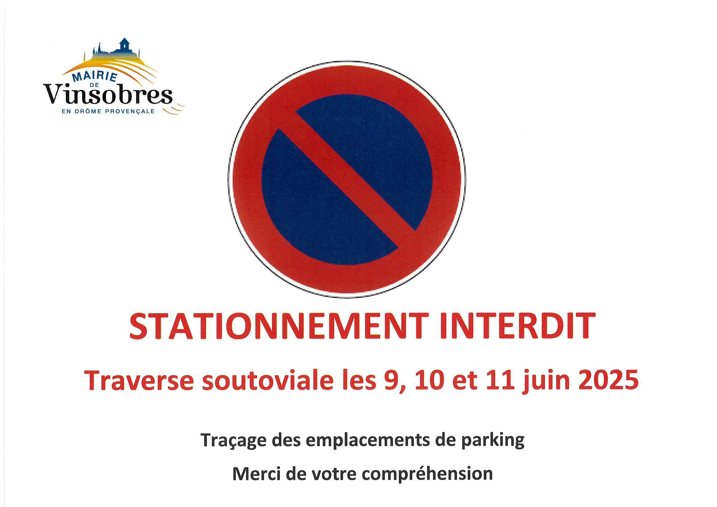 Stationnement traverse soutoviale