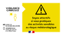 affiche canicule jaune