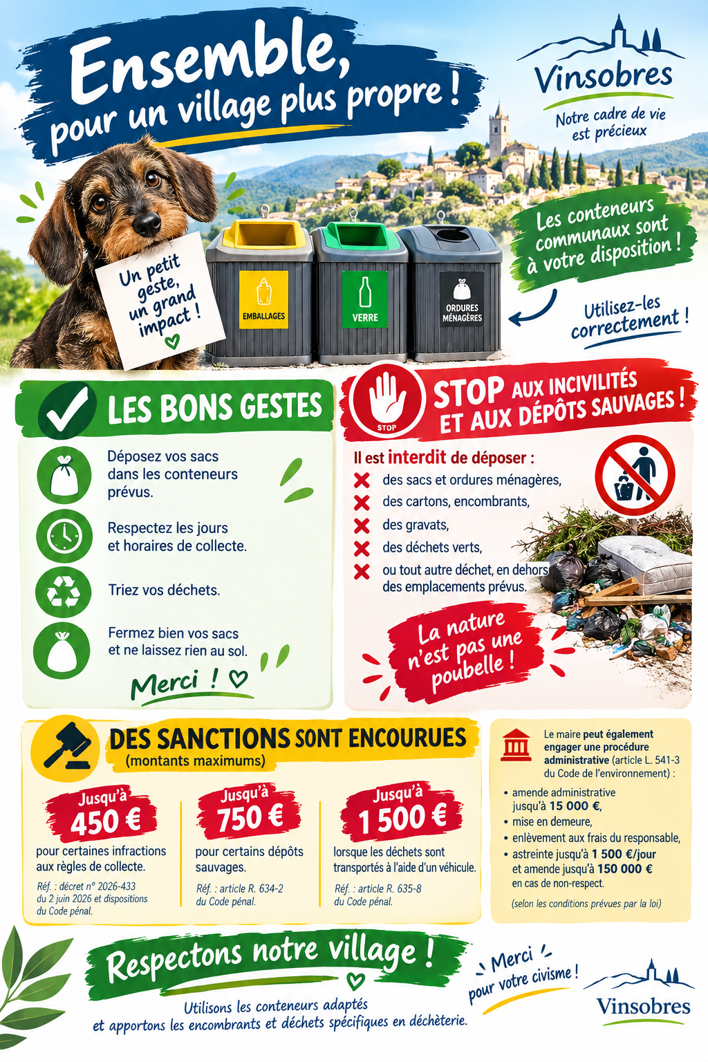 Village plus propre 2026